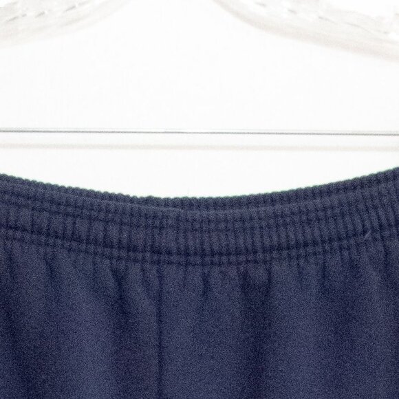 Navy Blue Elastic Waistband Sweatpants - Picture 2 of 8